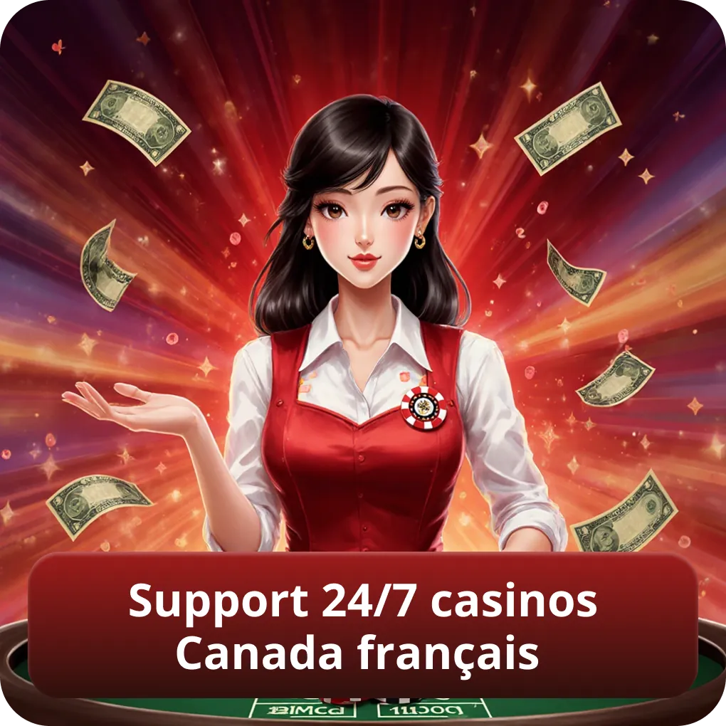 Support 24/7 casinos Canada français