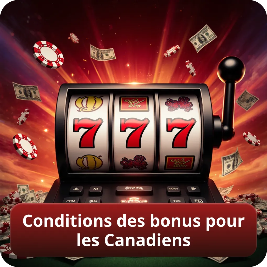 Conditions des bonus pour les Canadiens