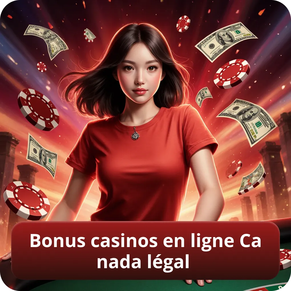 Bonus casinos en ligne Canada légal