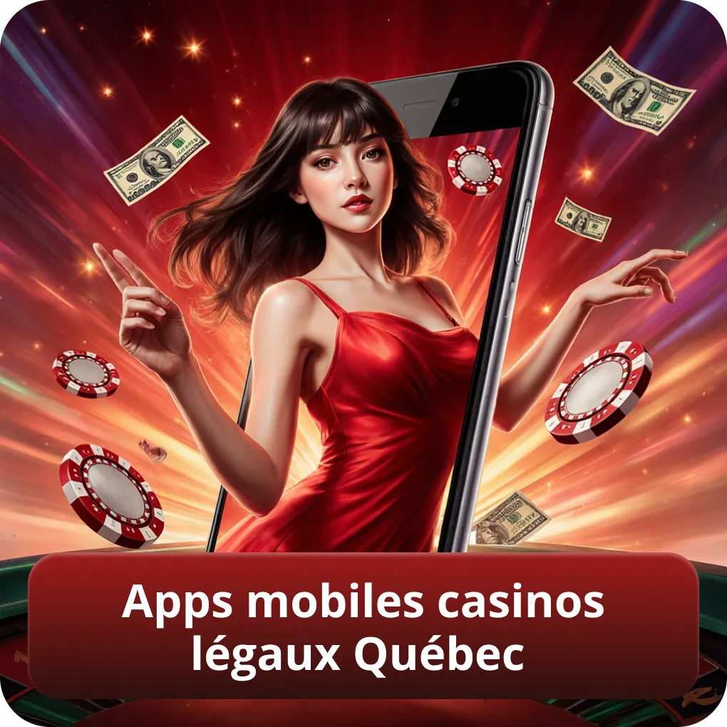 Apps mobiles casinos légaux Québec