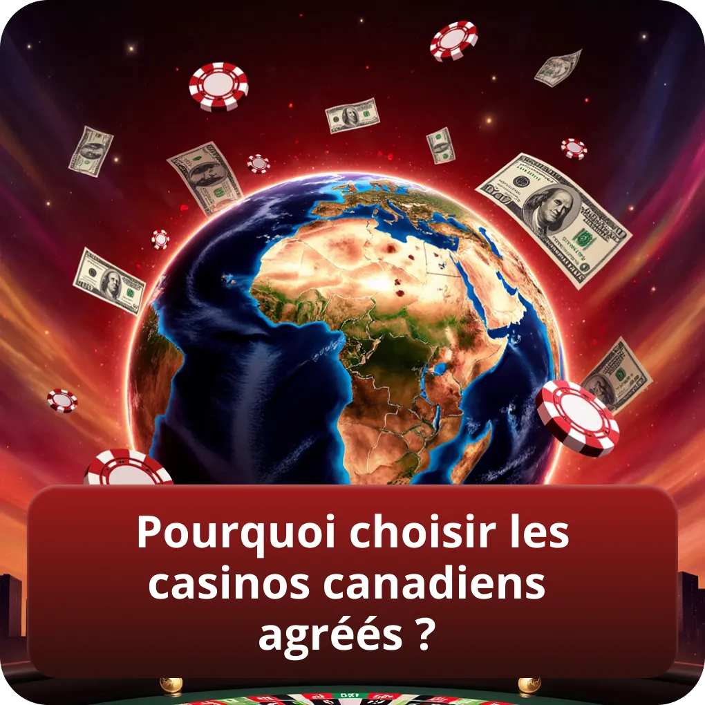 Pourquoi choisir les casinos canadiens agréés ?