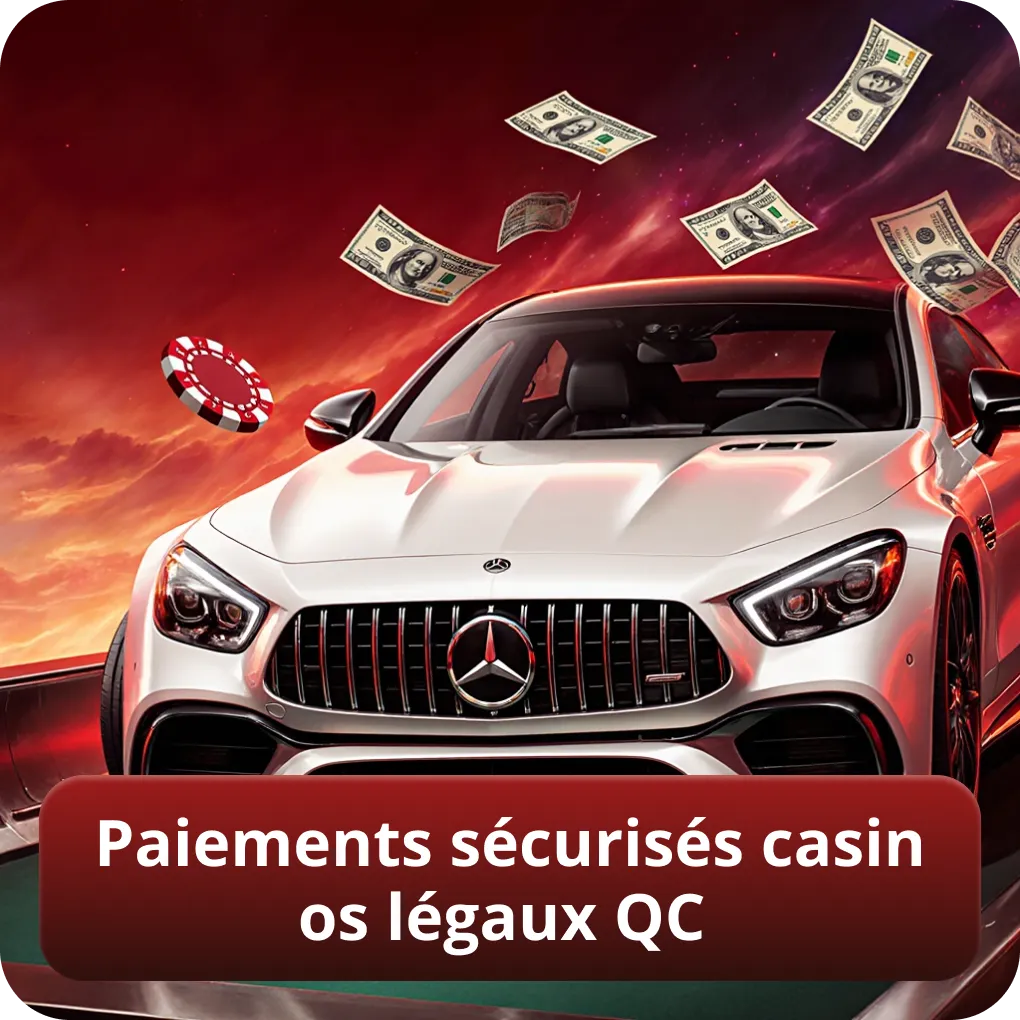 Paiements sécurisés casinos légaux QC