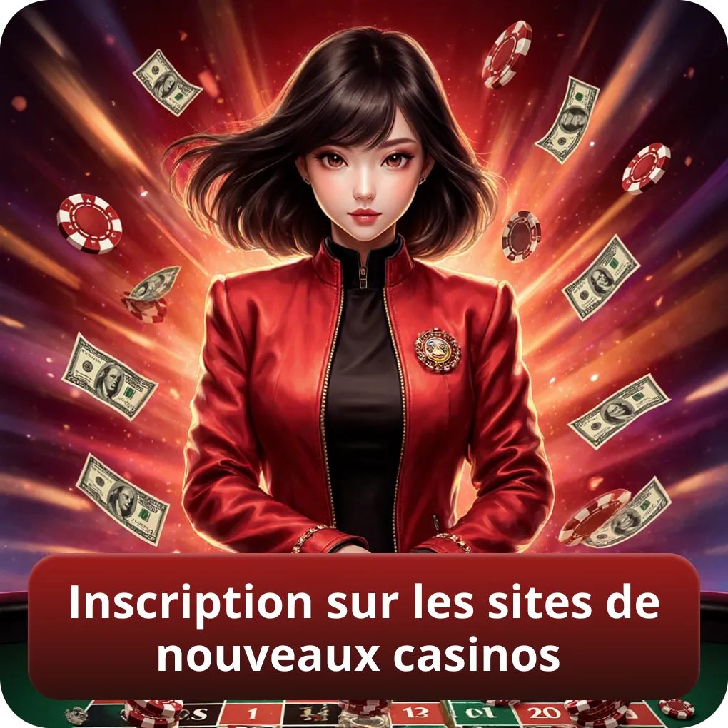 Inscription sur les sites de nouveaux casinos