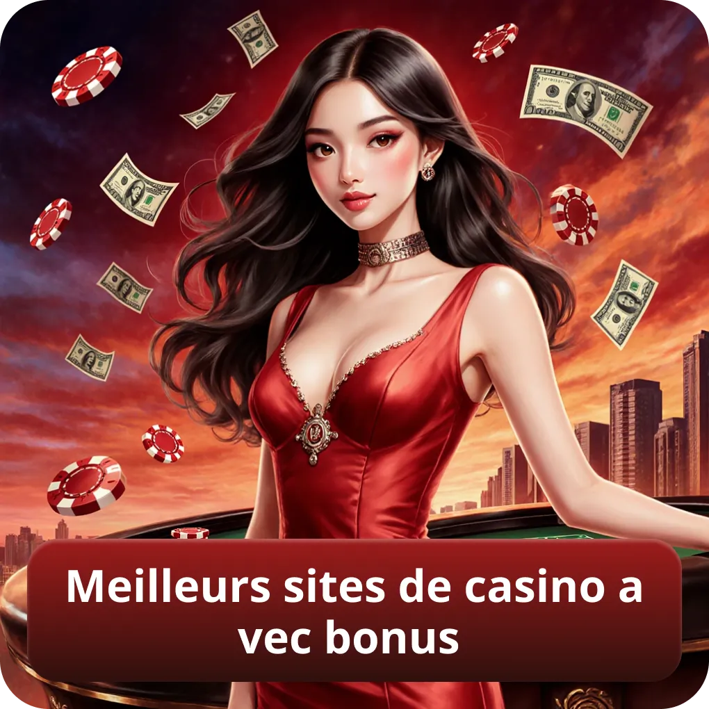 Meilleurs sites de casino avec bonus
