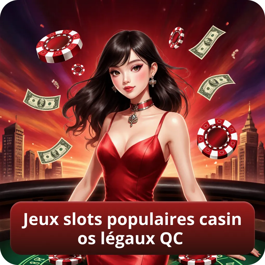 Jeux slots populaires casinos légaux QC