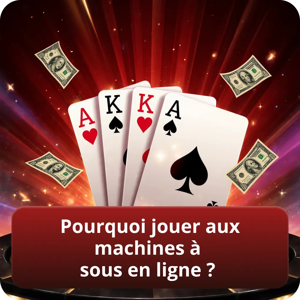 Pourquoi jouer aux machines à sous en ligne ?